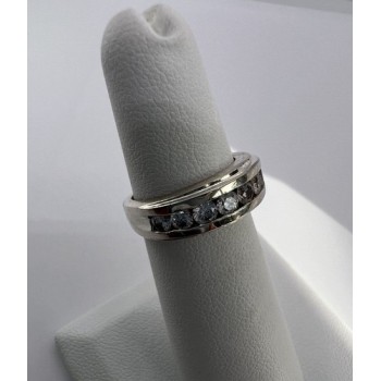 925 Sterling Silver & CZ Ring Size 4