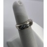 925 Sterling Silver & CZ Ring Size 4