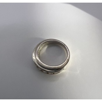 925 Sterling Silver & CZ Ring Size 4