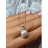 925 STERLING SILVER FRESH WATER PEARL NECKLACE LENGTH 18 Inch