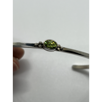925 STERLING SILVER  PERIDOT BRACELET