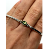 925 STERLING SILVER  PERIDOT BRACELET
