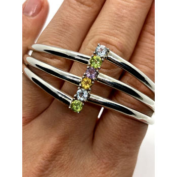 925 STERLING SILVER SPINEL BRACELET