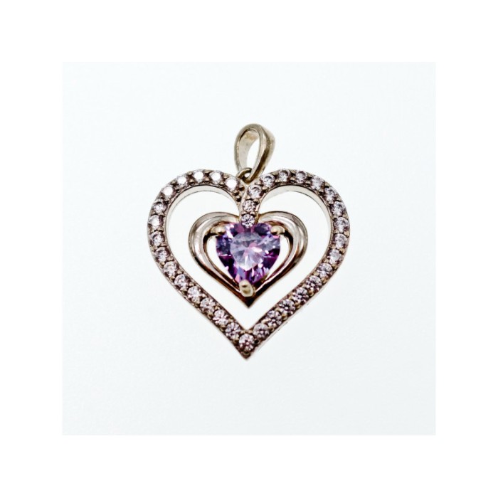 925 Sterling Silver Amethyst & Beryl 