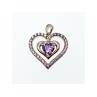 925 Sterling Silver Amethyst & Beryl 