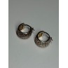 925 Sterling Silver Earrings Length 17 Mm