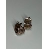 925 Sterling Silver Earrings Length 17 Mm