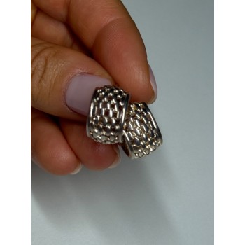 925 Sterling Silver Earrings Length 17 Mm