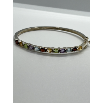 925 STERLING SILVER SPINEL BRACELET
