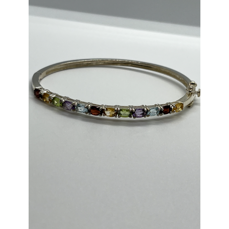 925 STERLING SILVER SPINEL BRACELET