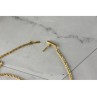 14K Yellow Gold Double Bracelet 13.7 In