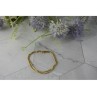14K Yellow Gold Double Bracelet 13.7 In