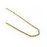 14K Yellow Gold Double Bracelet 13.7 In