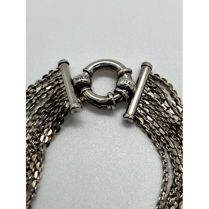 925 STERLING SILVER  MILOR ITALY  BRACELET
