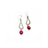 925 Sterling Silver Garnet Pyrope Earrings