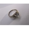 925 Sterling Silver & CZ Kbn Ring Size 4.5