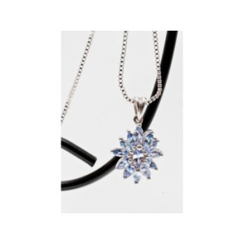 925 STERLING SILVER TANZANITES 