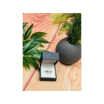 925 Sterling Silver Blue Spinel Classic Ring Size 8