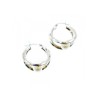 925 Sterling Silver Pearls Earrings Italy