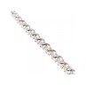 925 STERLING SILVER CZ BRACELET SIZE 8.2 IN