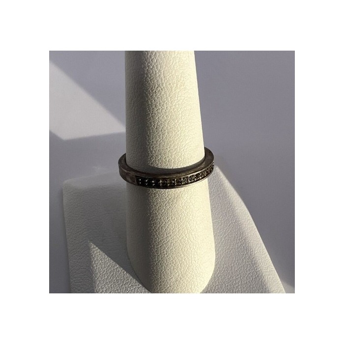 925 Sterling Silver & CZ Ring Size 7