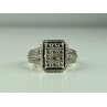 925 Sterling Silver CZ Ring Size 7