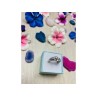 925 Sterling Silver White Topaz Ring Size 6.5