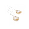 925 Sterling Silver Pearls Earrings Italy