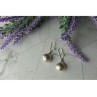 925 Sterling Silver Pearls Earrings Italy