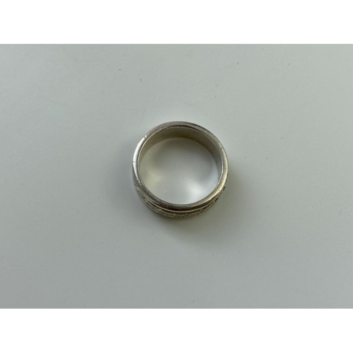925 Sterling Silver Spinner Men's Ring Size 12