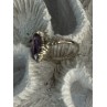 Kabana 925 Sterling Silver Amethyst Ring Size 5