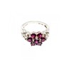 925 Sterling Silver Pink Spinel 