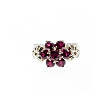 925 Sterling Silver Pink Spinel 