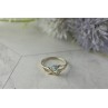 Vintage 925 Sterling Silver Blue Spinel Ring Size 8