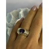 925 Sterling Silver Amethyst Ring Size 7