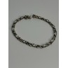 Beautiful 925 Sterling Silver CZ Bracelet Length 7 Inch