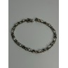 Beautiful 925 Sterling Silver CZ Bracelet Length 7 Inch