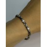 Beautiful 925 Sterling Silver CZ Bracelet Length 7 Inch