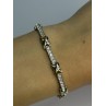 Elegant 925 Sterling Silver CZ Bracelet Length 7.5 Inch