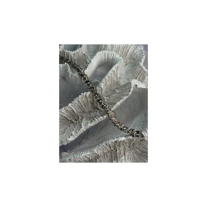 925 Sterling Silver Bracelet Length 7.5 Inch