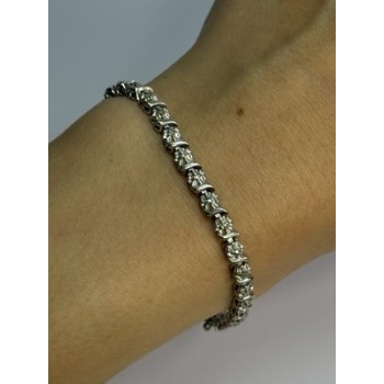 925 Sterling Silver Bracelet Length 7.5 Inch
