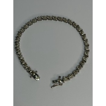 925 Sterling Silver Bracelet Length 7.5 Inch