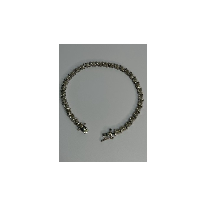 925 Sterling Silver Bracelet Length 7.5 Inch