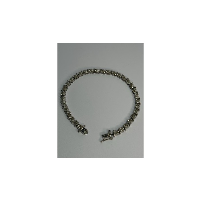 925 Sterling Silver Bracelet Length 7.5 Inch