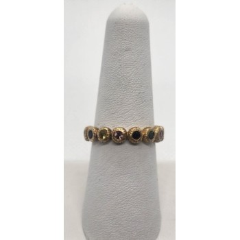 925 Sterling Silver CZ Ring Size 8