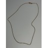 925 Sterling Silver Gold Plated Italy Chain Length 18 Inch