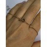 925 Sterling Silver Gold Plated Italy Chain Length 18 Inch