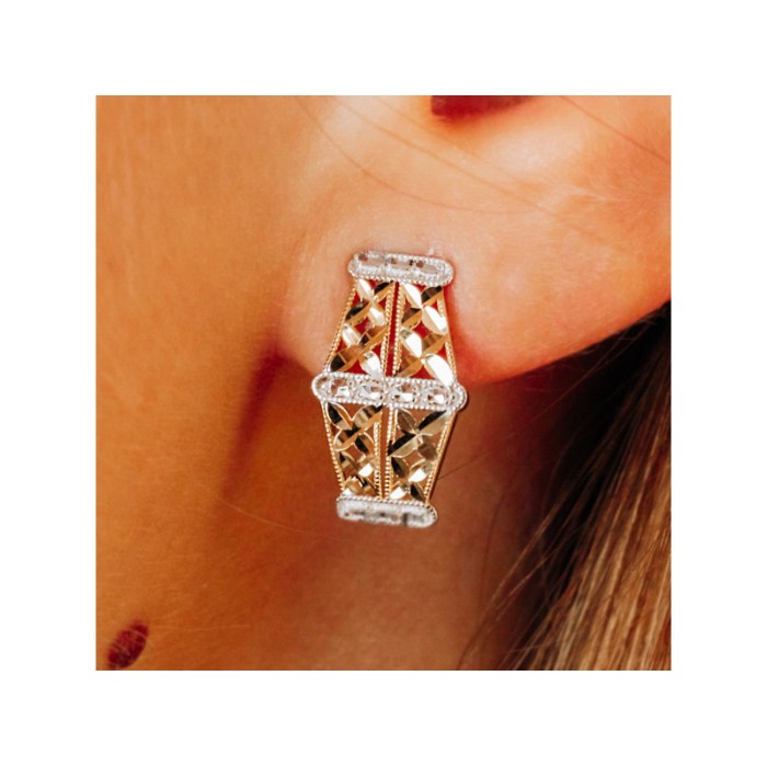 10K YELLOW & WHITE GOLD 