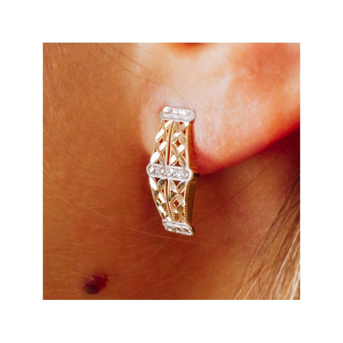 10K YELLOW & WHITE GOLD 