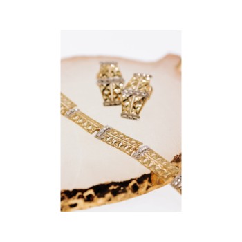 10K YELLOW & WHITE GOLD 